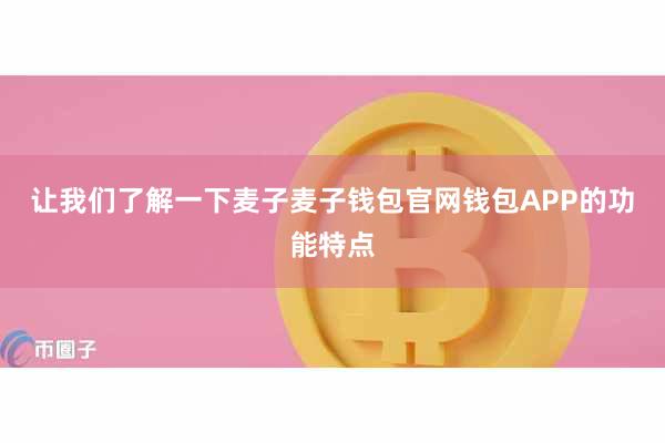 让我们了解一下麦子麦子钱包官网钱包APP的功能特点
