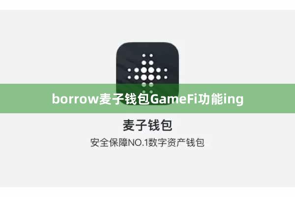 borrow麦子钱包GameFi功能ing