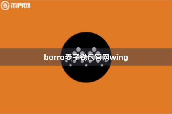 borro麦子钱包官网wing