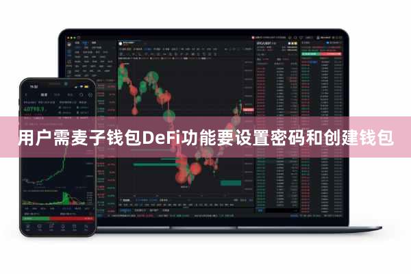 用户需麦子钱包DeFi功能要设置密码和创建钱包
