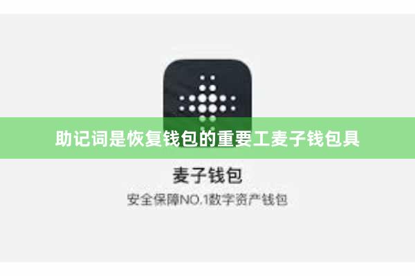 助记词是恢复钱包的重要工麦子钱包具