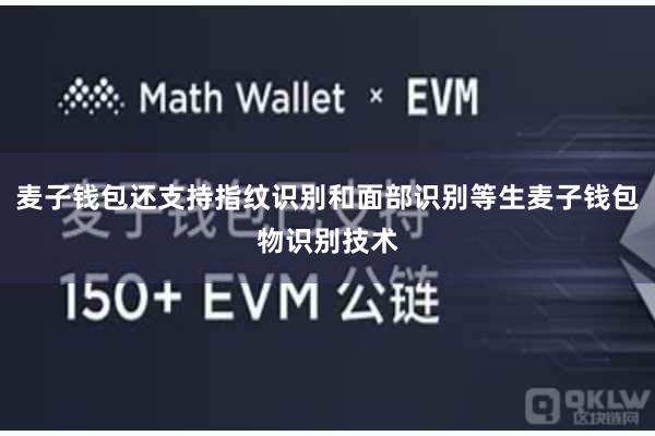 麦子钱包还支持指纹识别和面部识别等生麦子钱包物识别技术